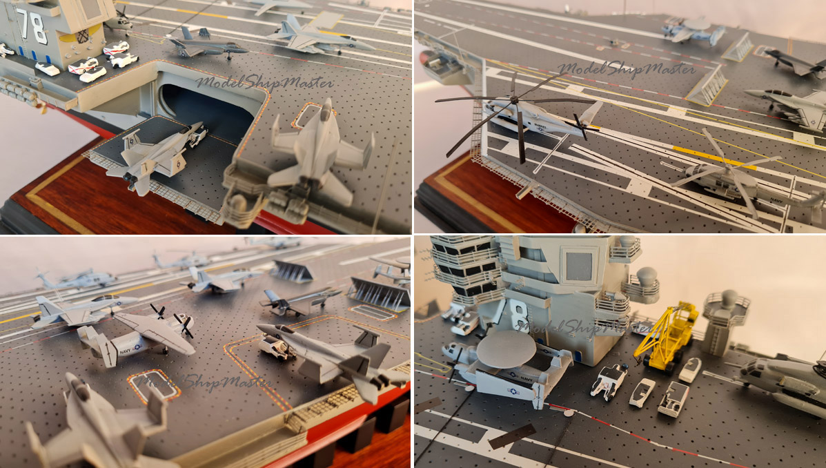gerald ford aircraft carrier model