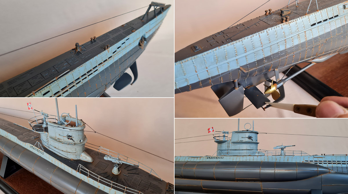U-96 Submarine model