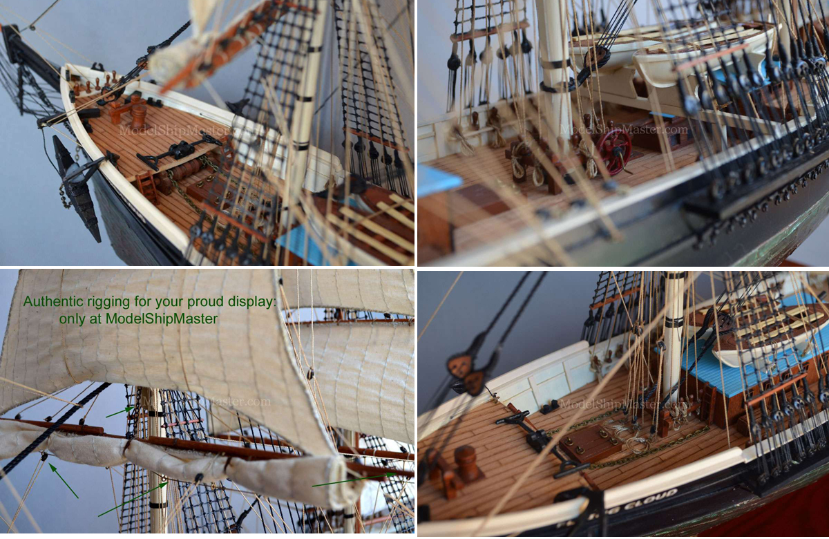 FLYING CLOUD clipper model