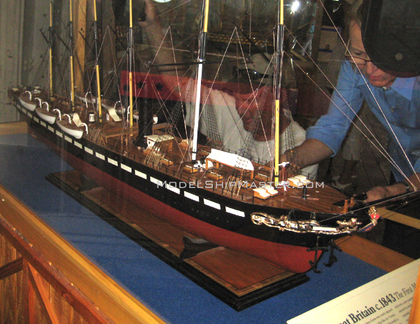 SS Great Britain model